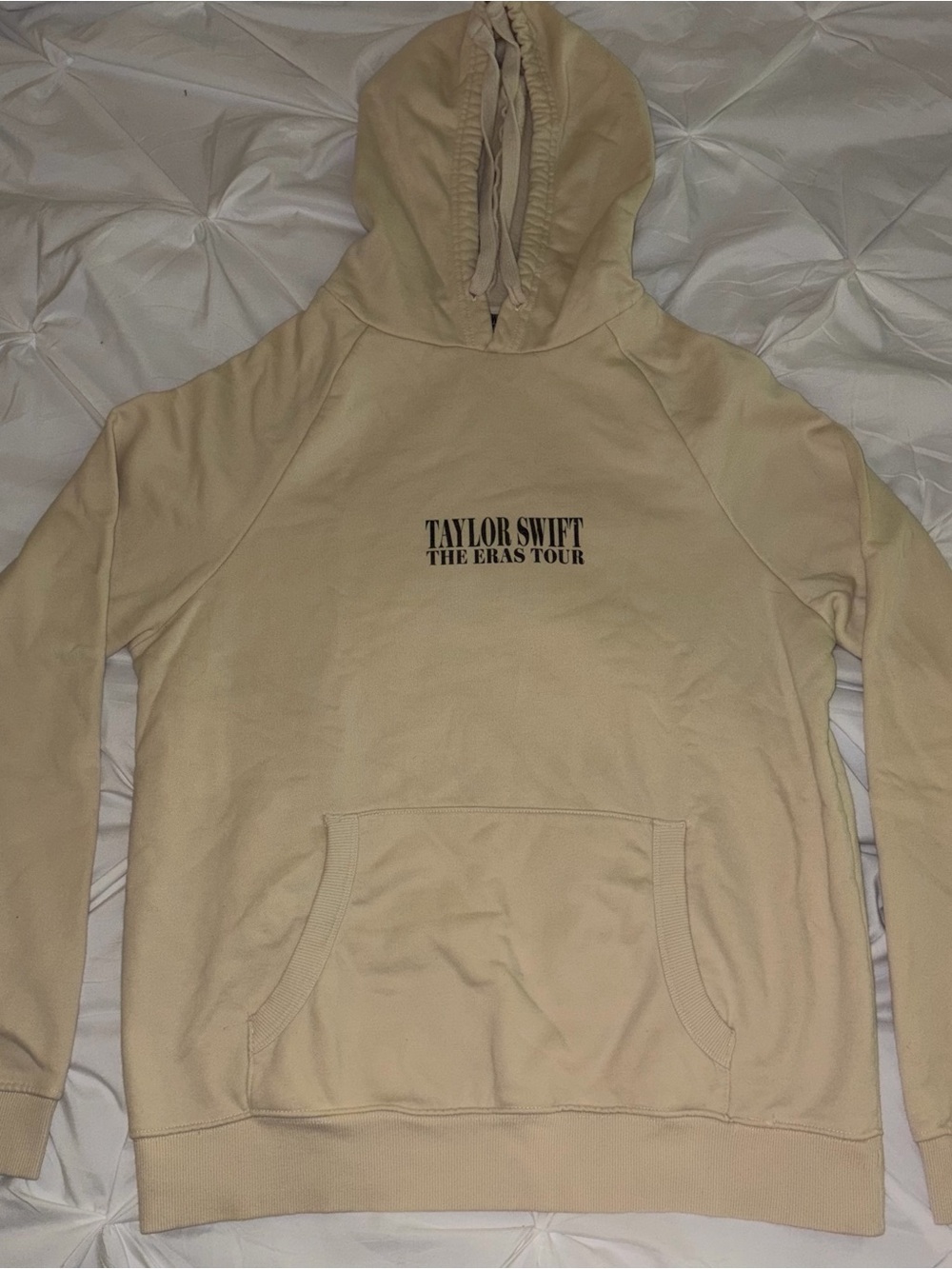 Taylor Swift The Eras Tour Cream Hoodie